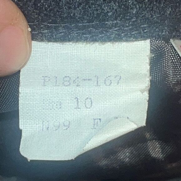 Vintage Pendleton 1950s 100% Virgin Wool A-Line Midi Skirt Academia Grey Size 2 - Picture 8 of 8